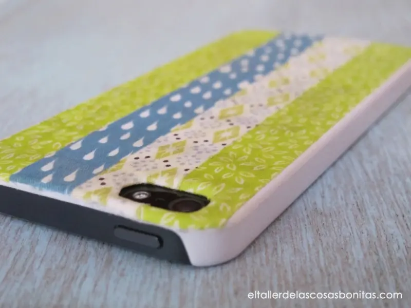 DIY Carcasa Iphone con washi tape