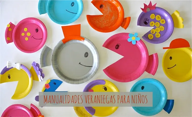 manualidades verano niños