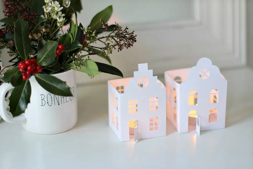 casas nórdicas papel navidad 04