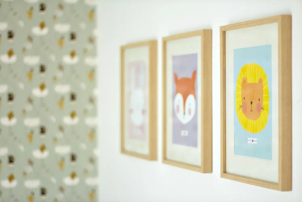 Ilustraciones bonitas para habitaciones de niños 01