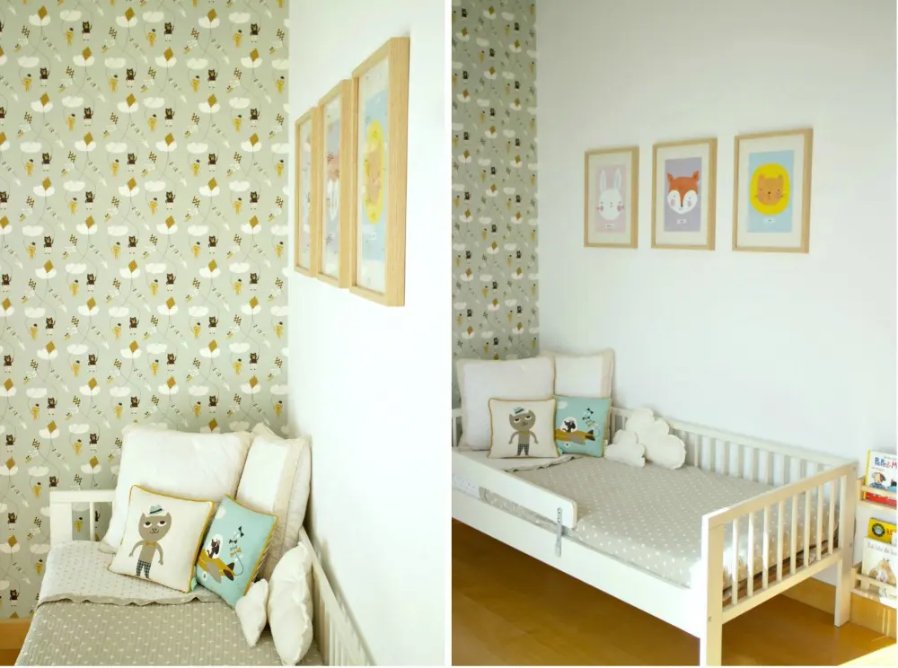 Ilustraciones bonitas para habitaciones de niños 04