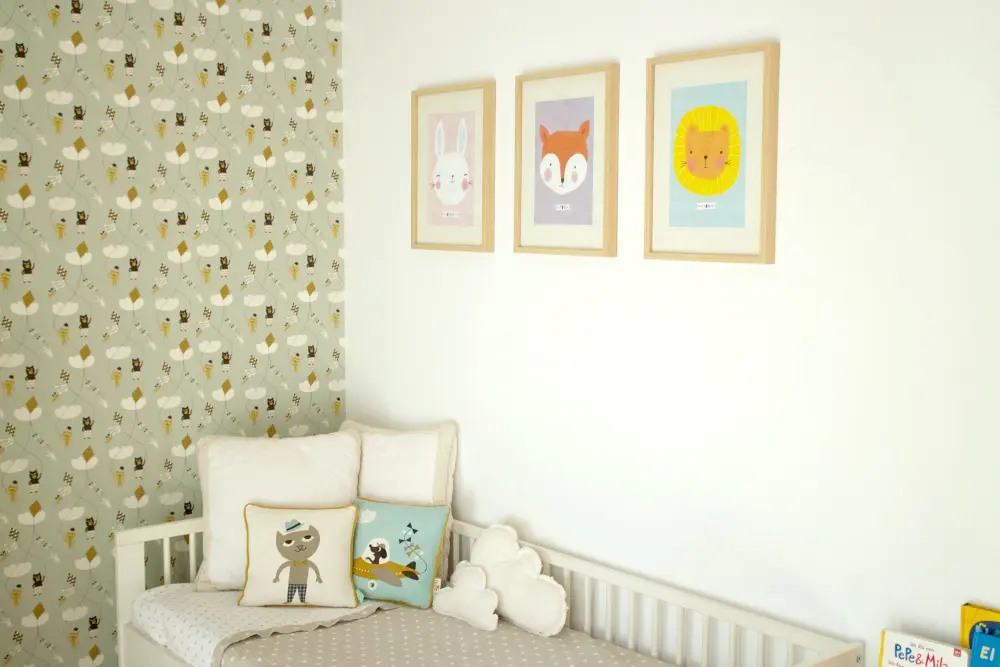 Ilustraciones bonitas para habitaciones de niños 05