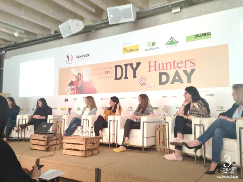 DIY HUNTERS DAY MESA REDONDA BLOGUERAS