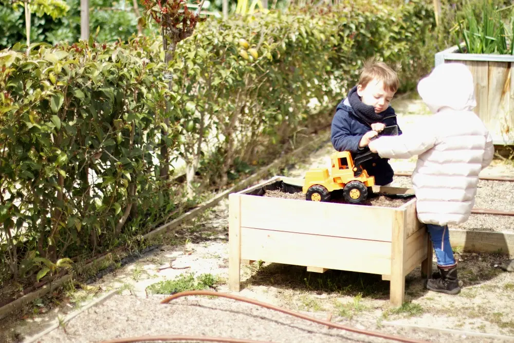 Una mañana en la huerta con niños 2
