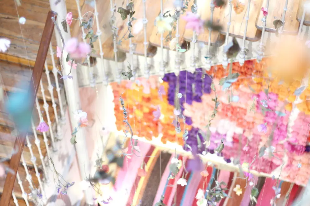 Casa Decor 2016 Escalera flores 01