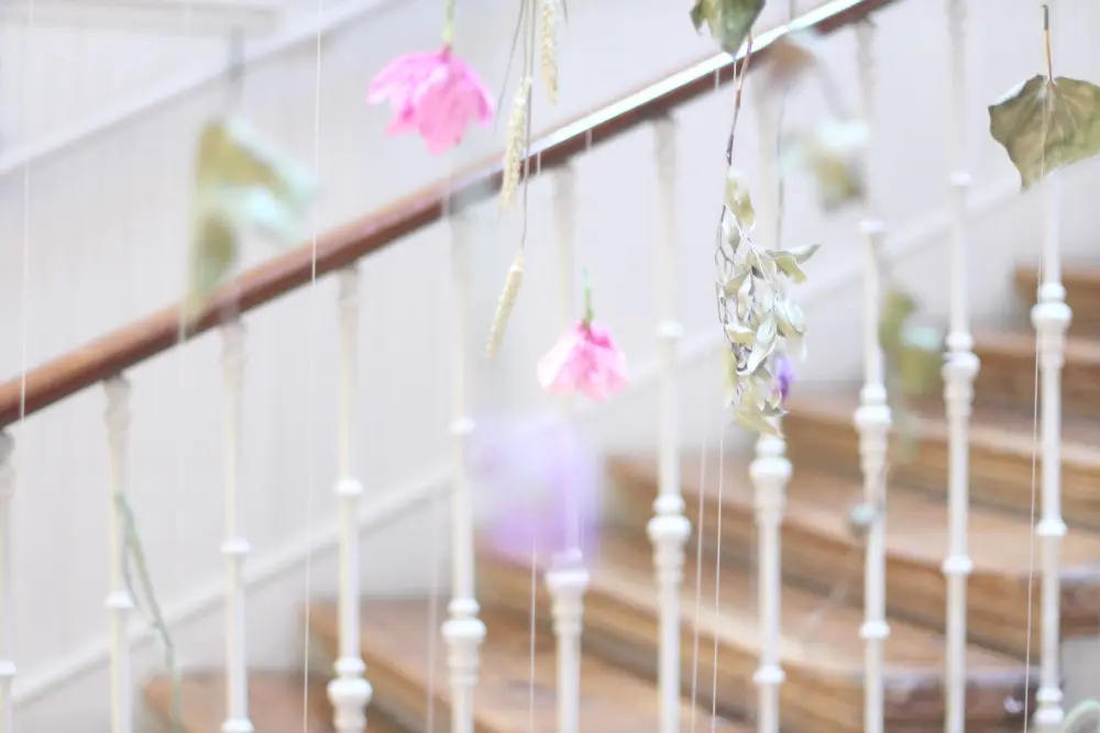 Casa Decor 2016 Escalera flores 02