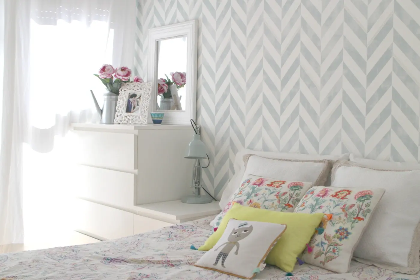 papel pintado bonito para dormitorio