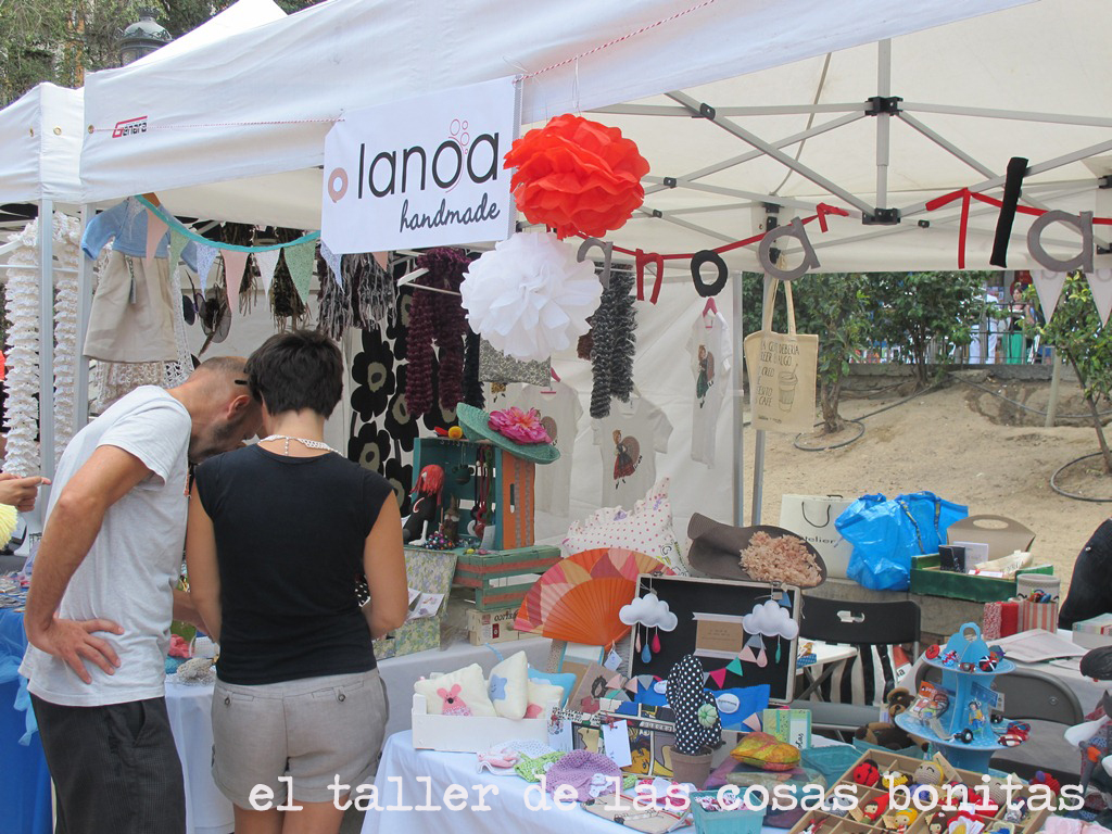 Mercadillo Dosde Market con Lanoa Handmade